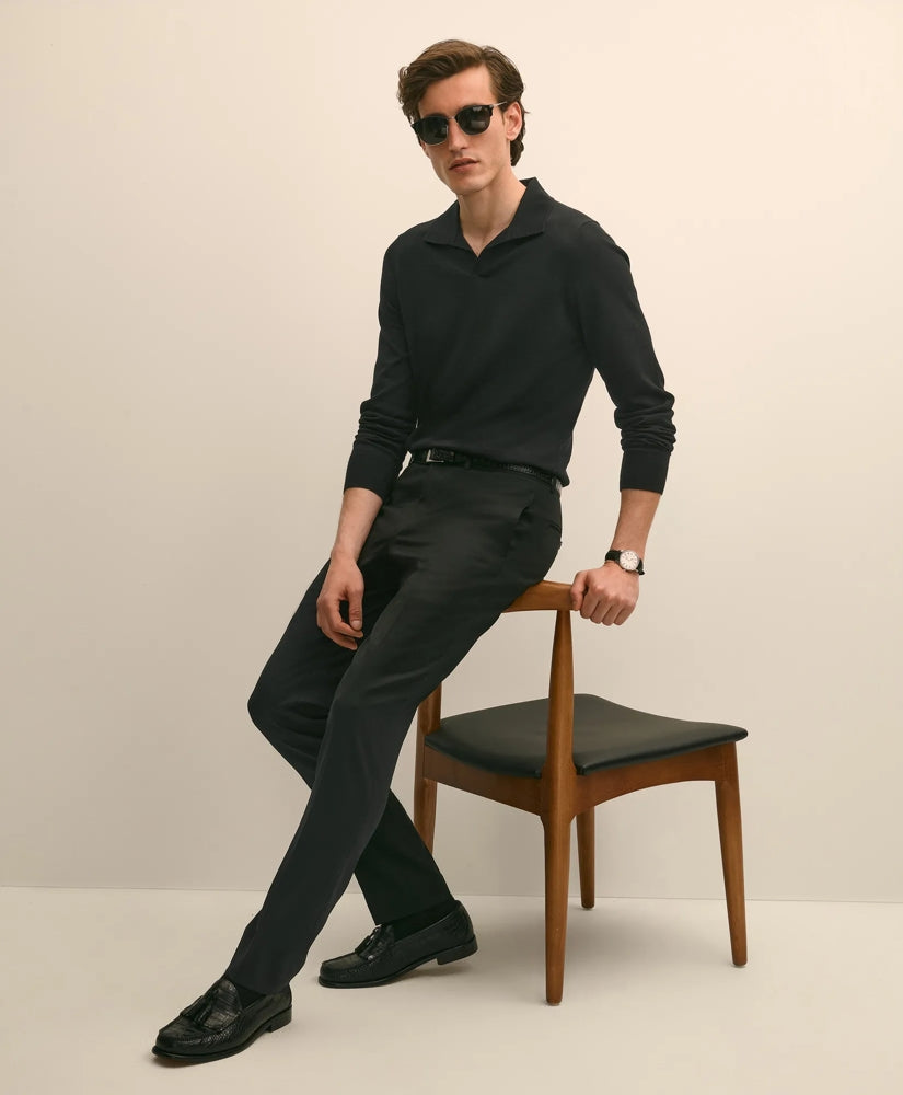Slim Fit Wool 1818 Dress Pants / Brooks Brothers Men