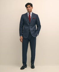 Slim Fit Wool Check 1818 Suit / Brooks Brothers Men