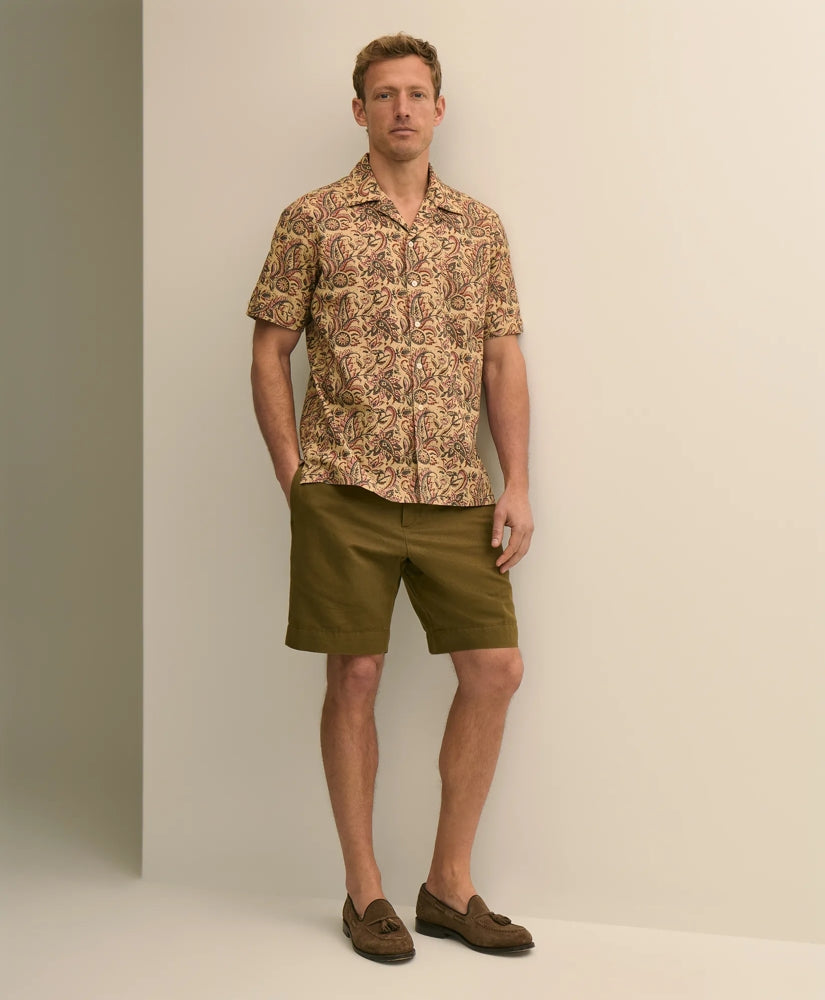 The 9" Linen-Cotton Shorts / Brooks Brothers Men