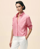 The Cropped Button-Down Shirt / Brooks Brothers Shirts