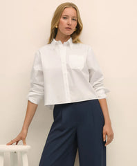 The Cropped Button-Down Shirt / Brooks Brothers Shirts