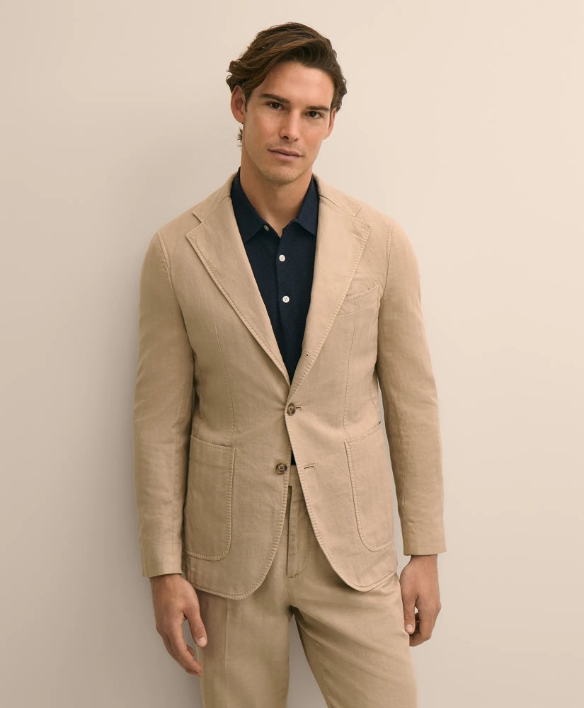 The Garment-Dyed Suit Jacket / Brooks Brothers Tailored