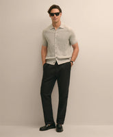 The Pleated Linen-Cotton Pants / Brooks Brothers Men
