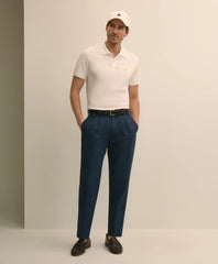 The Pleated Linen-Cotton Pants / Brooks Brothers Men