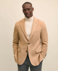 Traditional Fit Camel Hair Twill 1818 Sport Coat / Brooks Brothers Tailored