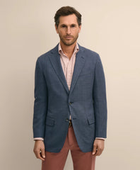 Traditional Fit Wool Hopsack Sport Coat / Brooks Brothers Tailored