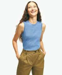 Twinset Shell in Supima / Brooks Brothers Women