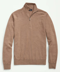 Ultimate Merino Wool Quarter-Zip Sweater / Brooks Brothers Men
