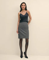 V-Neck Camisole in Washable Silk Charmeuse / Brooks Brothers Women