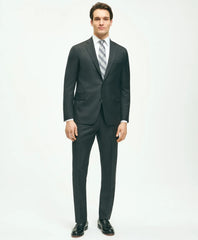 Classic Fit Wool Tic 1818 Suit / Brooks Brothers Tailored
