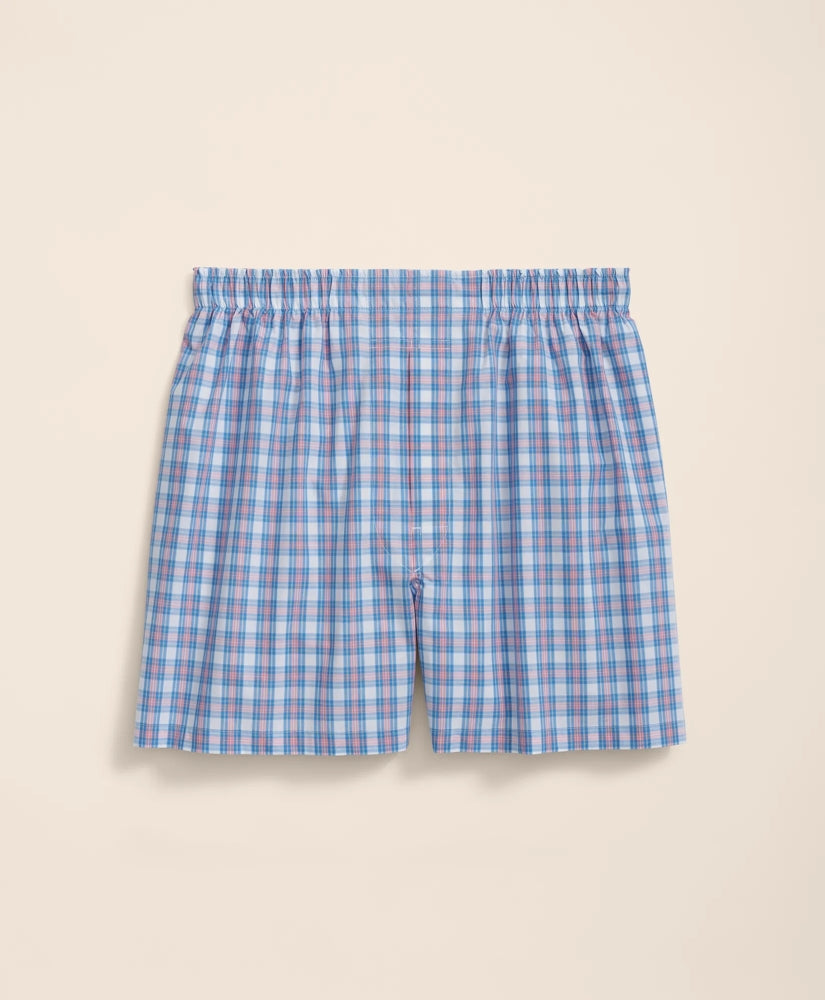 Cotton Broadcloth Tartan Boxers / Brooks Brothers Sale