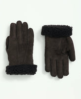Shearling Sheepskin Gloves / Brooks Brothers Men
