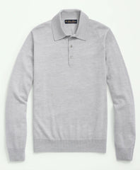 Ultimate Merino Wool Polo Sweater / Brooks Brothers Men