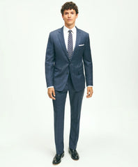 Classic Fit Wool Windowpane 1818 Suit / Brooks Brothers Tailored