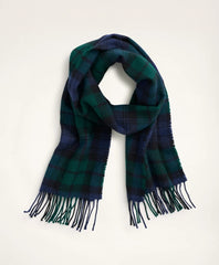 Lambswool Black Watch Tartan Scarf / Brooks Brothers Men