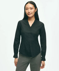 Fitted Non-Iron Stretch Supima / Brooks Brothers Women