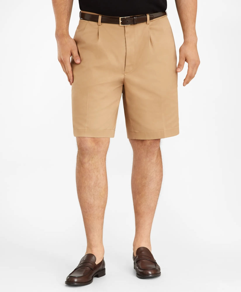 Big & Tall Pleat Front Stretch Advantage Chino / Brooks Brothers Sale