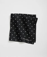 Small Dot Silk Pocket Square / Brooks Brothers Men