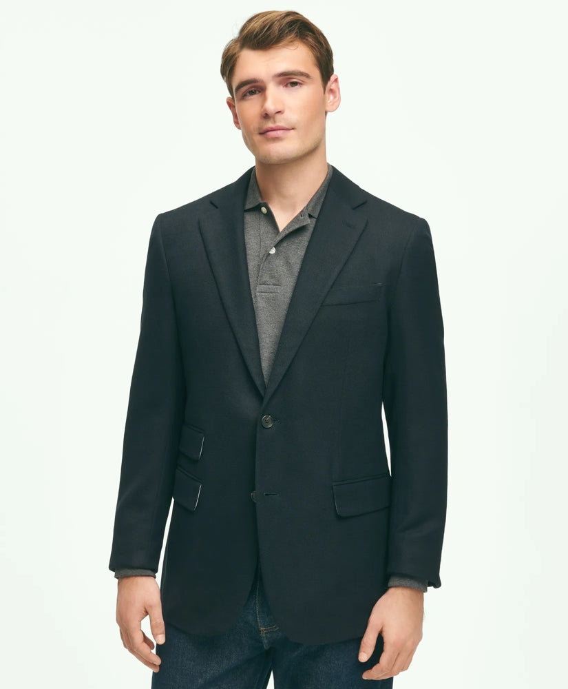 Slim Fit Stretch Wool Hopsack Blazer / Brooks Brothers Men