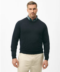 Big & Tall Ultimate Merino Wool Crewneck Sweater / Brooks Brothers Men