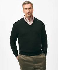 Big & Tall 3-Ply Cashmere V-Neck Sweater / Brooks Brothers Men