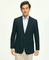 Classic Fit Stretch Wool Hopsack Blazer / Brooks Brothers Tailored