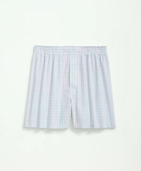 Cotton Broadcloth Multi Checked Boxers / Brooks Brothers Sale
