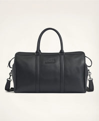 Pebbled Leather Duffel Bag / Brooks Brothers Men