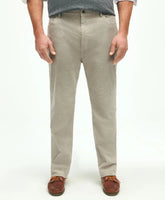 Big & Tall Five-Pocket Stretch Corduroy Cotton Pants / Brooks Brothers Men