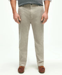 Big & Tall Five-Pocket Stretch Corduroy Cotton Pants / Brooks Brothers Men