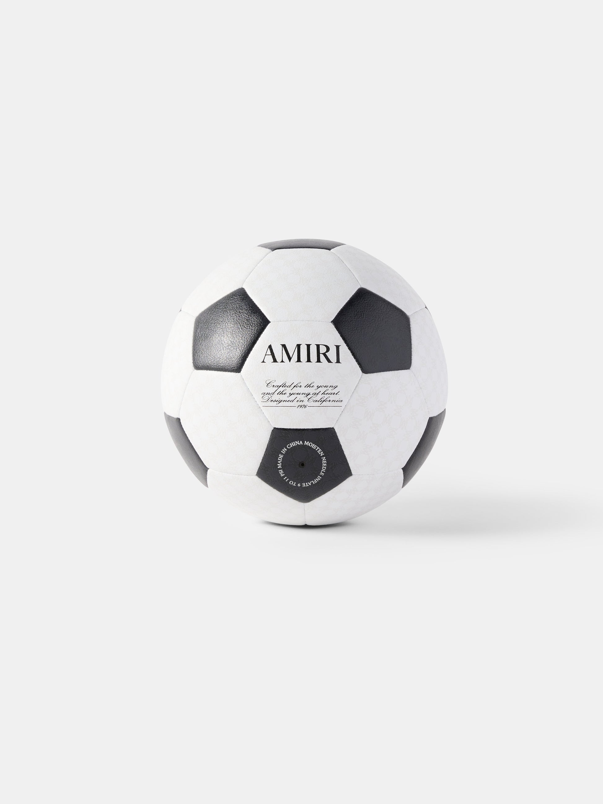 Amiri Tournament Soccer Ball - Black White | Amiri Value