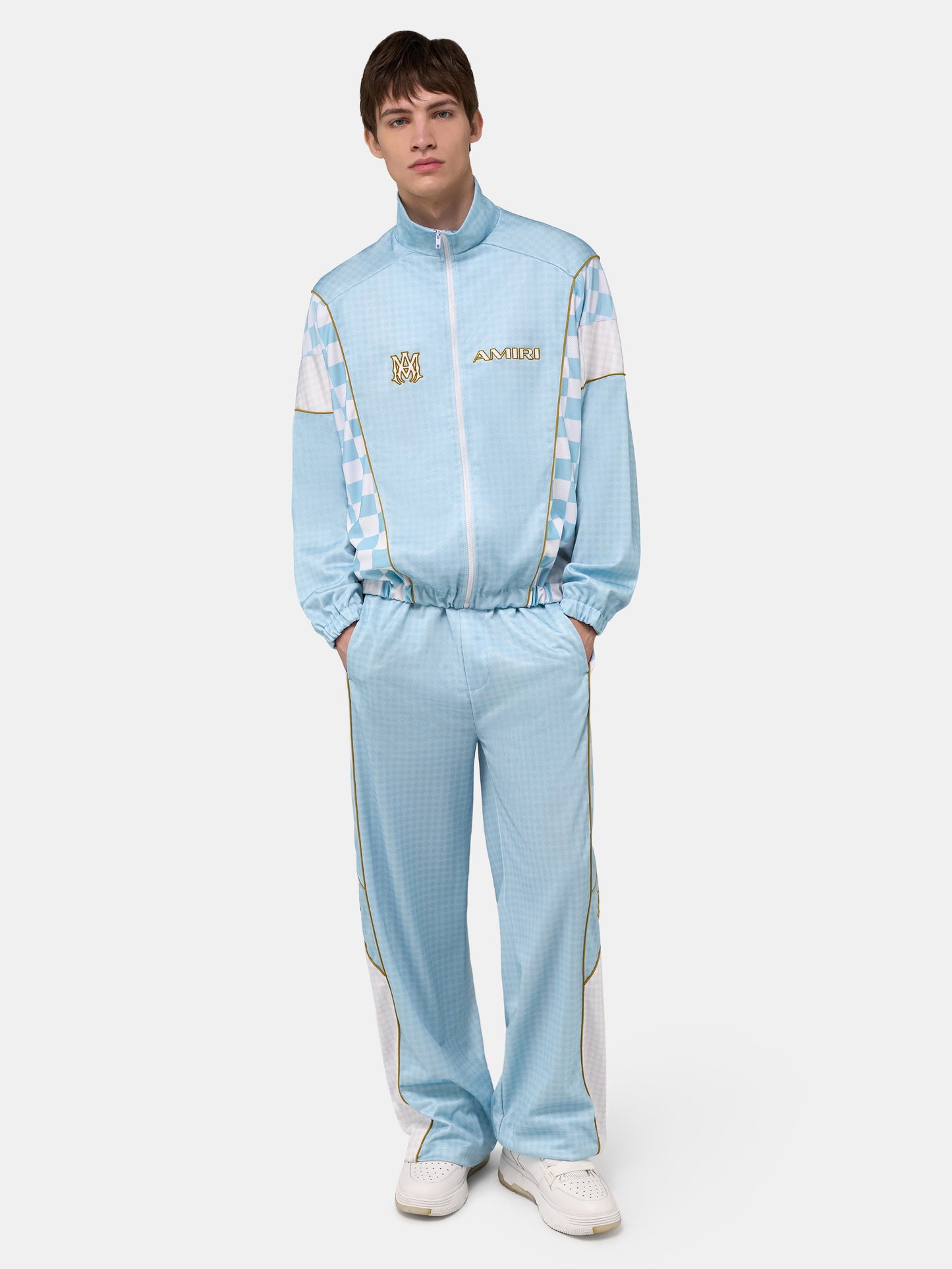 Amiri Sport Track Jacket - Sky | Amiri Budget Friendly