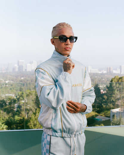 Amiri Sport Track Jacket - Sky | Amiri Budget Friendly