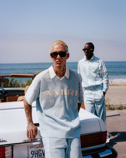 Amiri Sport Mesh Jersey - Sky | Amiri Popular Choice