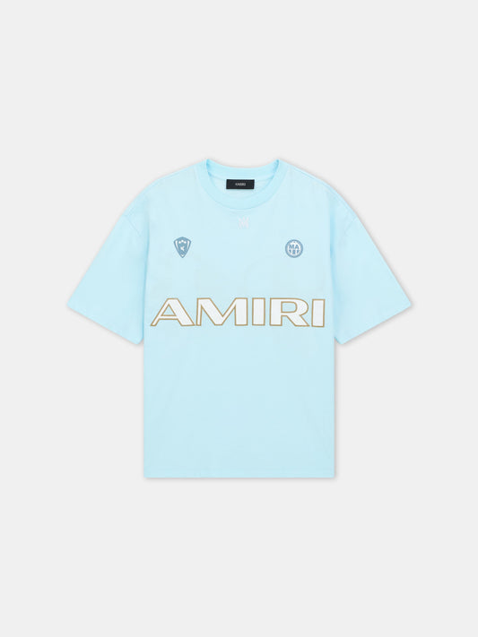 Amiri Sport 94 Oversized Tee - Sky | Amiri Value
