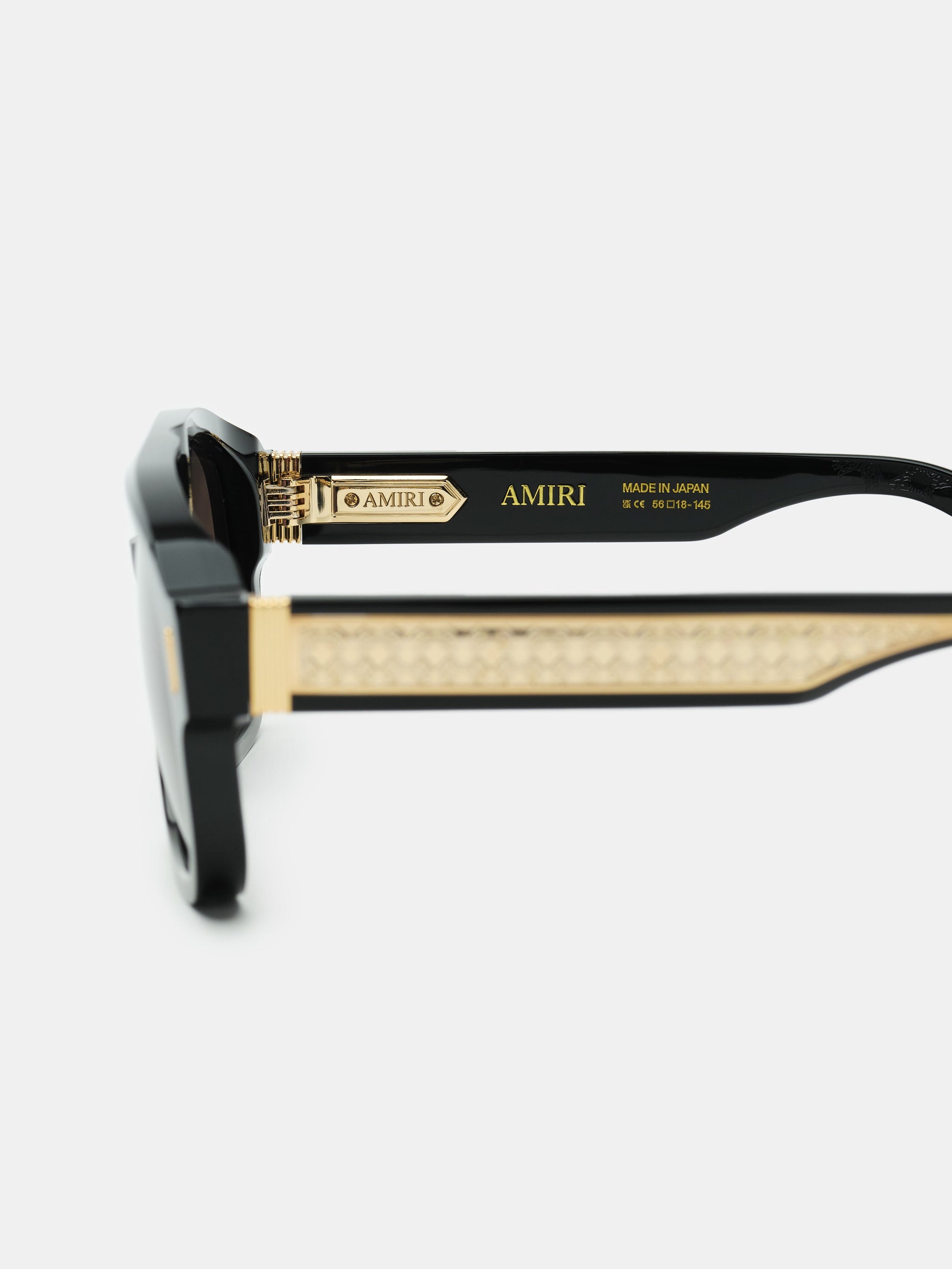 Wilshire Sunglasses - Black Black | Amiri Budget Friendly