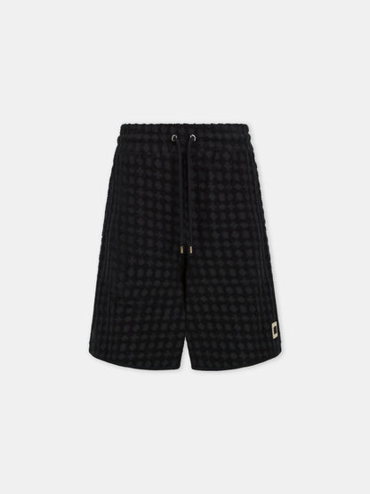 Ma Quad Toweling Short - Black | Amiri Special Offer