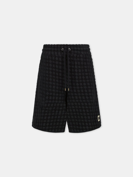 Ma Quad Toweling Short - Black | Amiri Special Offer