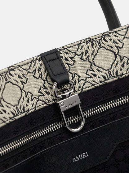 Ma Quad Jacquard Tote Bag - Grey | Amiri Great Deal