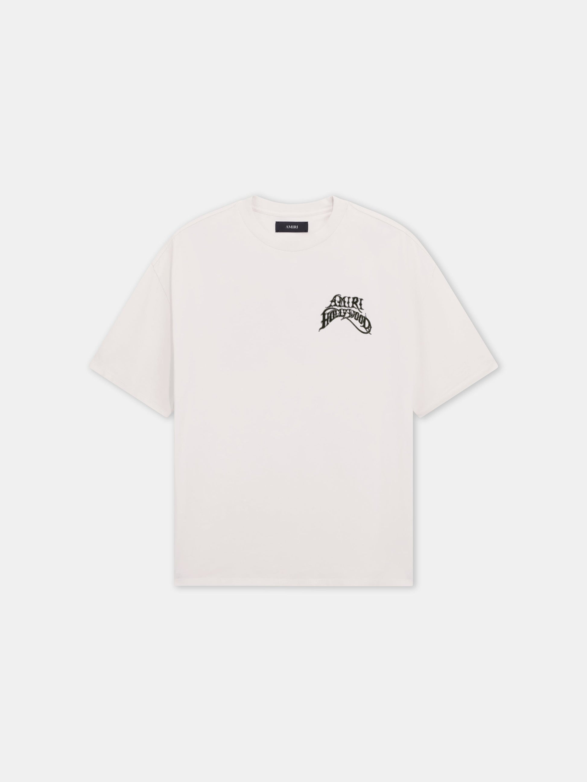 Amiri Hollywood Lightweight Jersey Skate Tee - Ivory | Amiri Online