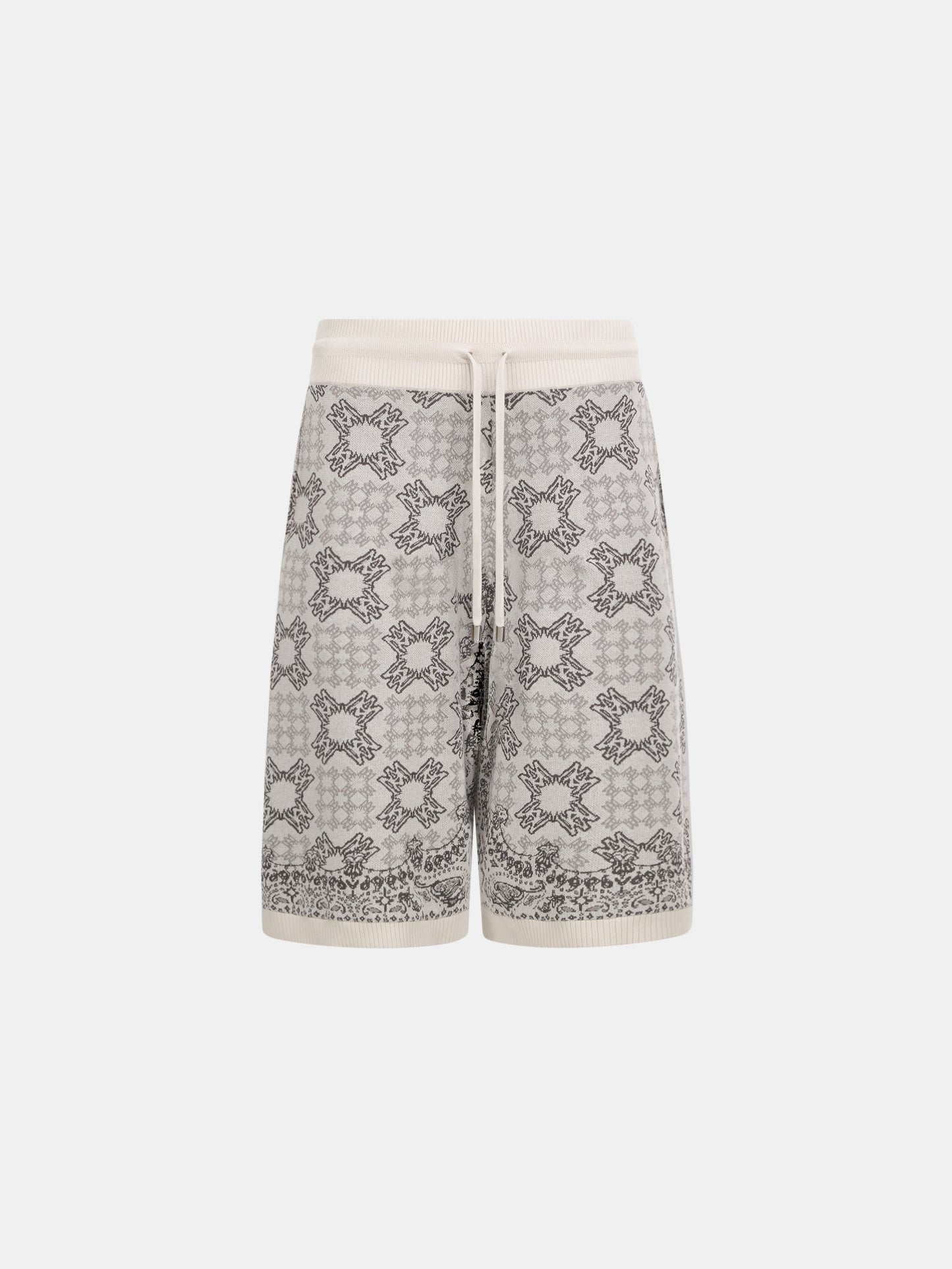Ma Quad Check Mesh Knit Short - Alabaster | Amiri Great Deal