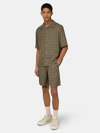 Ma Quad Camp Shirt - Thyme | Amiri Featured