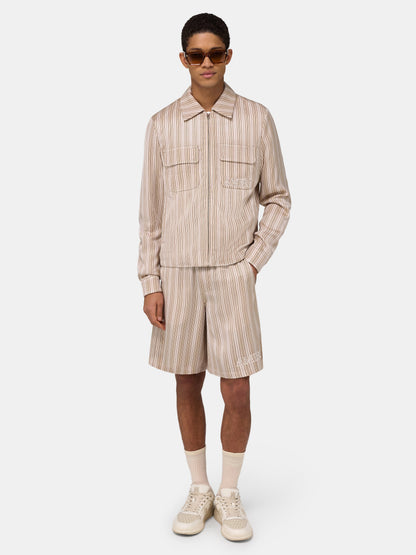 Amiri Striped Blouson - Alabaster | Amiri Affordable