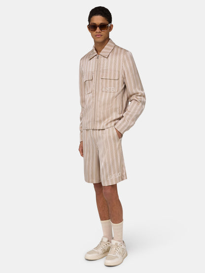 Amiri Striped Blouson - Alabaster | Amiri Affordable