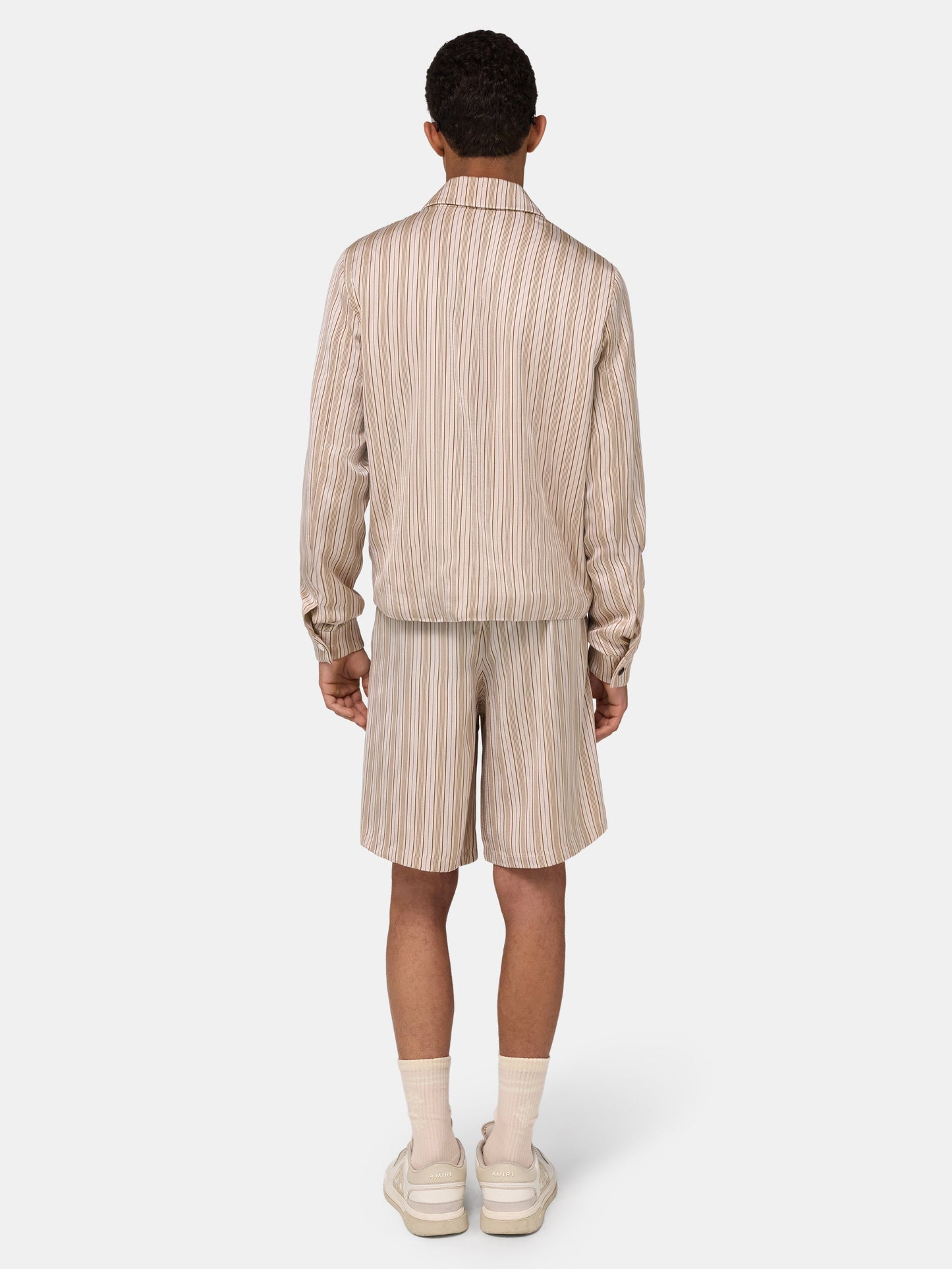 Amiri Striped Blouson - Alabaster | Amiri Affordable
