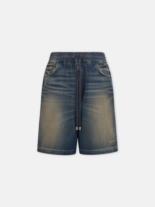 Drawstring Denim Short - Sandstone | Amiri Special Offer