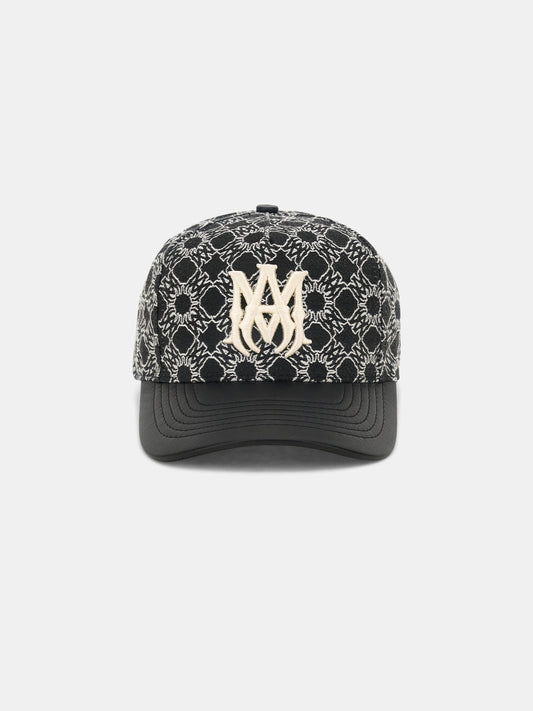 Ma Quad Jacquard Hat - Black | Amiri Sale