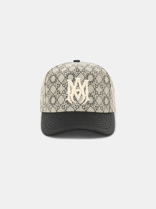 Ma Quad Jacquard Hat - Grey | Amiri Affordable