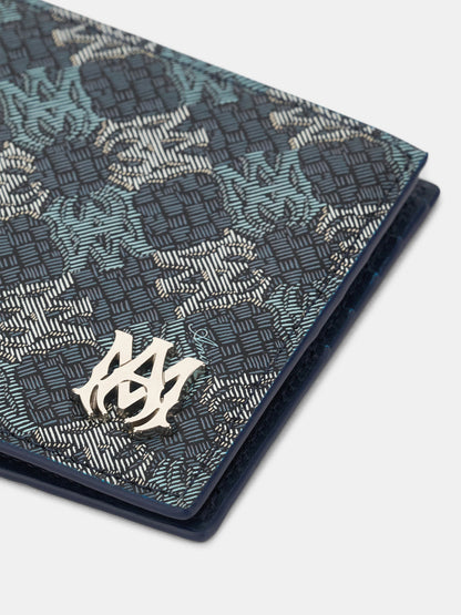 Ma Quad Canvas Bifold - Blue | Amiri Budget Friendly