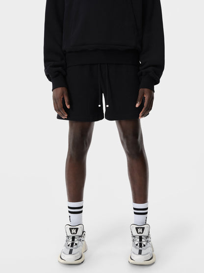 Amiri Embroidered Short - Black | Amiri Featured